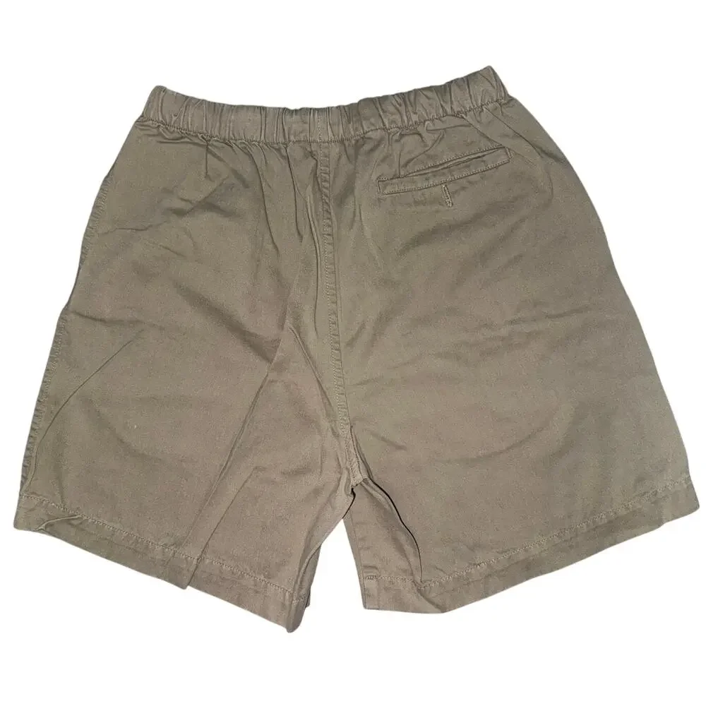 2 pairs of Falls Creek Light Khaki & Brown Green Cargo Shorts Size Medium Men’s